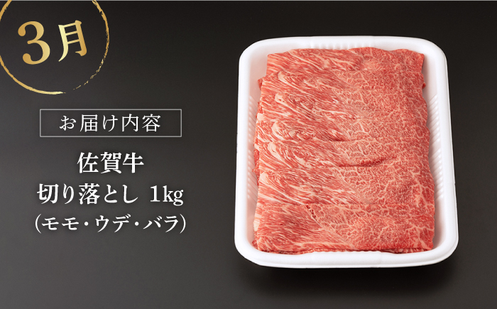 【3回定期便】【先行予約】佐賀牛 冬の定期便 堪能コース 【桑原畜産】[NAB108]  牛肉 佐賀県産 黒毛和牛 定期便