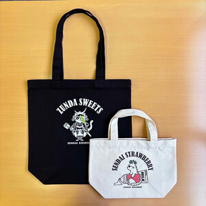 仙台グルメトートバッグセットC ずんだ餅＆仙台いちご