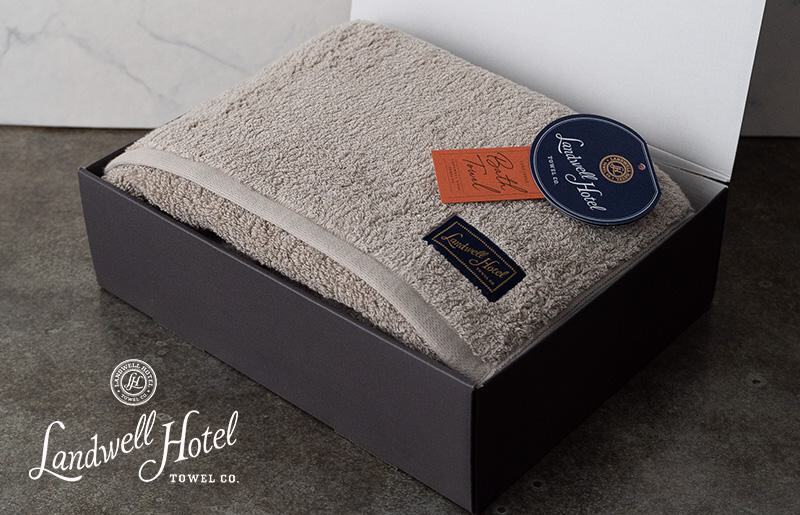 【お歳暮対応】Landwell Hotel バスタオル 1枚 グレー【ギフト 贈り物 TVで紹介！】 G2629o_イメージ2