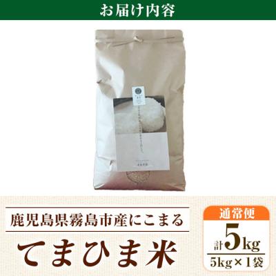 ふるさと納税 霧島市 《令和7年産》てまひま米(品種:にこまる)(計5kg)【末蜜農園】K-198-B |  | 01