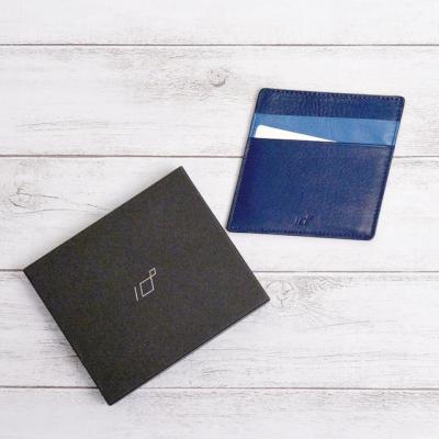 ふるさと納税 徳島市 本革 藍染め 10°(じゅうど)パスケースカードホルダー【CT027】 |  | 03