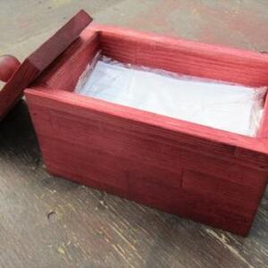 手作り 木製 マスク ストッカー ストック 収納 蓋付き 玄関 オフィス インテリア 手作り 手づくり【007D-063】