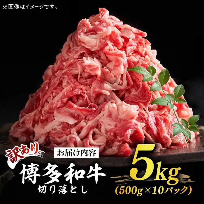 【訳あり】牛肉切り落とし 5kg (500g×10p） 博多和牛 牛肉切り落とし [ABBP066]