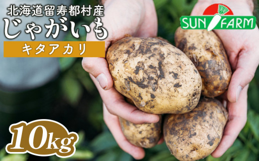 じゃがいも キタアカリ 10kg いも おいも 芋 イモ ジャガイモ ポテト きたあかり オンライン 申請 ふるさと納税 北海道 留寿都 野菜 根菜 ホクホク 産地直送 新鮮 採れたて ポテトサラダ コロッケ スープ 10キロ 留寿都村【24013】