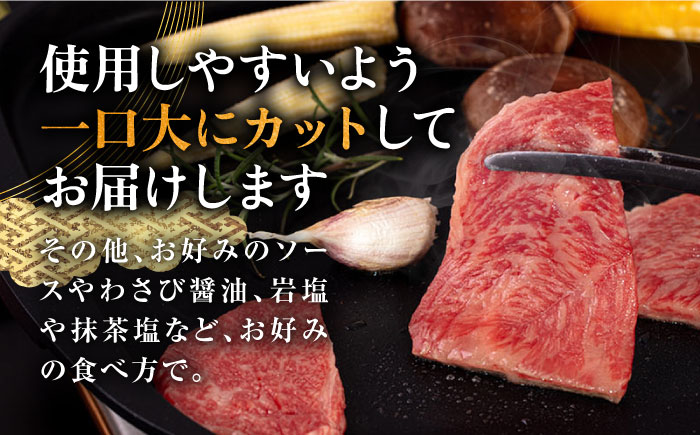 【全3回定期便】壱岐牛 赤身 400g（焼肉）《壱岐市》【中津留】[JFS048] 赤身 焼肉 焼き肉 BBQ 牛肉 定期便 57000 57000円