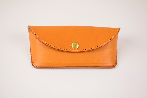 【minca】栃木レザーのメガネケース 本革 /Glasses case 01/キャメル　525【ファッション 人気 おすすめ 】