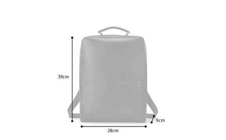 アンティーク スクエア バックパック (カラー：アンティークダークブラウン)