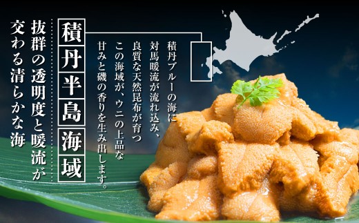 【 特選 】 塩水ウニ 80g （ 北海道産 エゾムラサキウニ ） うに ウニ 雲丹 海鮮 魚介 ウニ丼 うに丼 ミョウバン不使用 海産物 国産 【 2026年6月上旬～9月下旬発送予定 】