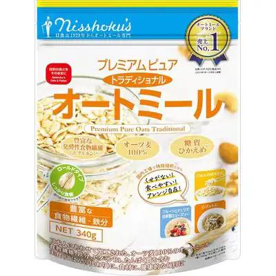 プレミアムピュアトラディショナルオートミール「ロールドタイプ」　340g×12袋（A05）