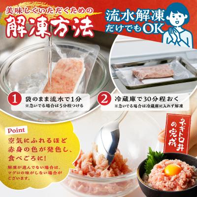 ふるさと納税 焼津市 【2026年2月お届け】天然まぐろ ネギトロ(80g×15パック)(a12-198202602) |  | 01