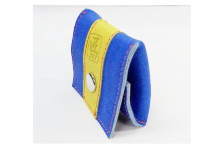 No.154 野球グローブの革製 手作り コインケースBLYO