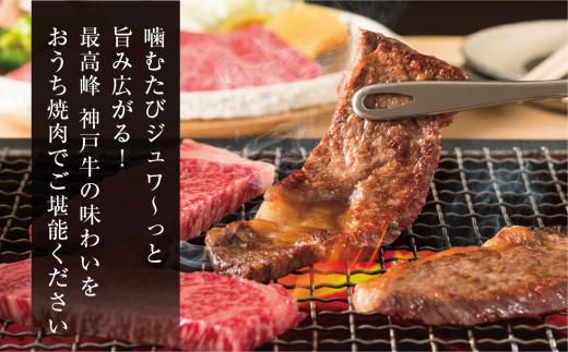 【神戸牛 焼肉 特選食べ比べ カルビ＆赤身ももセット550g（カルビ300g、もも250g）冷凍 産地直送】牛肉 しゃぶしゃぶ 牛丼 夏休み バーベキュー BBQ キャンプ 和牛 KOBE BEEF 