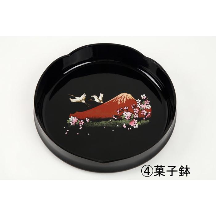 紀州漆器 高級漆器 贅沢詰め合わせ5点セット［YS69］　CR107_イメージ5