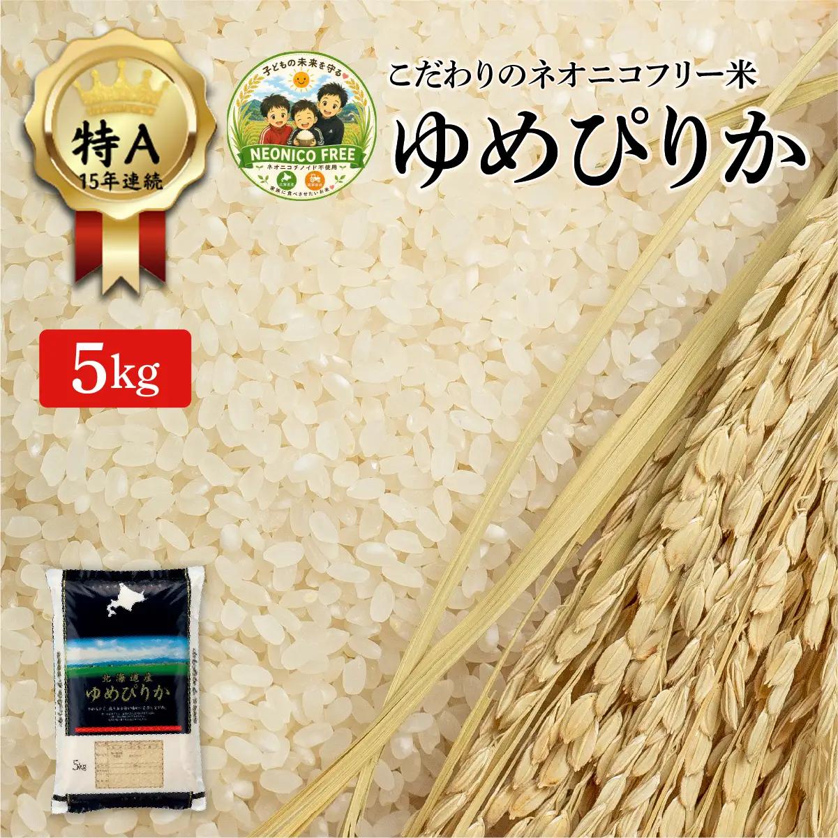 令和7年産 アグリプロ未来のゆめぴりか 5kg【a178-001】