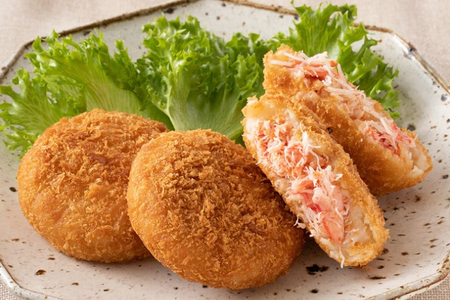 ずわいがに コロッケ 10個 グランプリ 受賞 カジマ かに カニ 蟹 男爵 冷凍_AF054