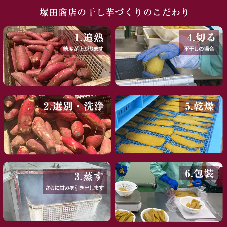 【 定期便 6ヶ月 】 紅はるか 干し芋 標準品 化粧箱入り 1kg ほしいも いも 芋 さつまいも さつま芋 茨城 べにはるか お菓子 菓子 和菓子 おやつ スイーツ 塚田商店 マツコの知らない世界