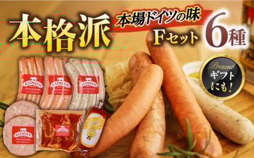 ソーセージ マイスター直伝手作り Fセット 6種 ウインナー ステーキ ウインナードイツウィンナー ゲルダーレンダー チューリンガー ザウマーゲン ジャーマングリル パプリカリヨナー チョリソー BBQ 岐阜県 おすすめ 人気 詰め合わせ 詰合せ セット 本格的 ドイツ製法 岐阜県産豚肉 チルド肉 燻製 おつまみ ギフト プレゼント 岐阜市/ドイツデリカテッセン　クリンゲン [ANBQ006]