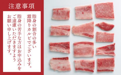 A1368.【博多和牛】A４・Ａ５等級こくうま霜降りカルビ焼肉５００ｇ【限定２万パック】早いもの勝ち！