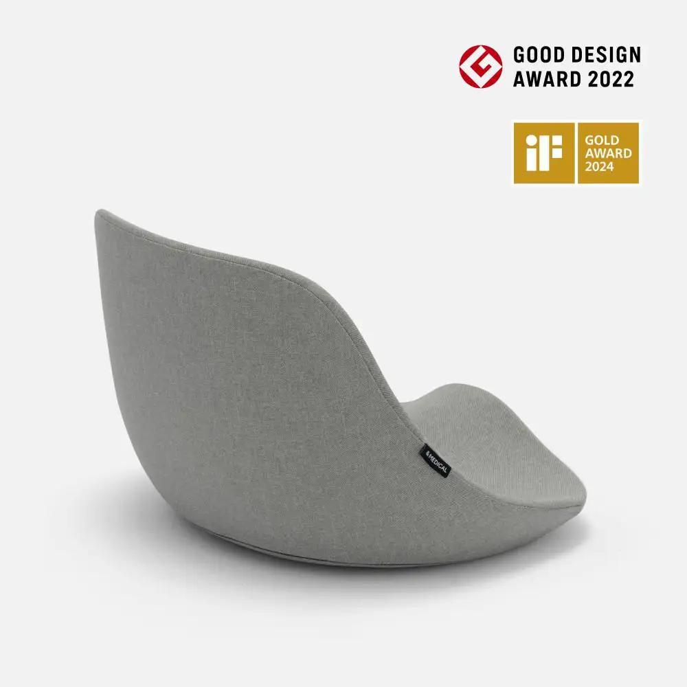  &MEDICAL KURA SEAT HB【グレー】  KURA SEAT 鞍 美しい姿勢 テレワーク 2022年度 グッドデザイン賞 受賞