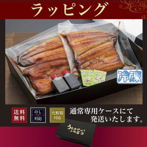 うなぎ蒲焼2人前（1人前約160g×2）贈答用パッケージ｜お取り寄せ グルメ 国産 鰻 お歳暮 御歳暮_AT02