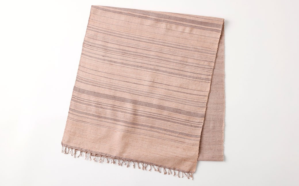 太宰府の梅染め紬ストール