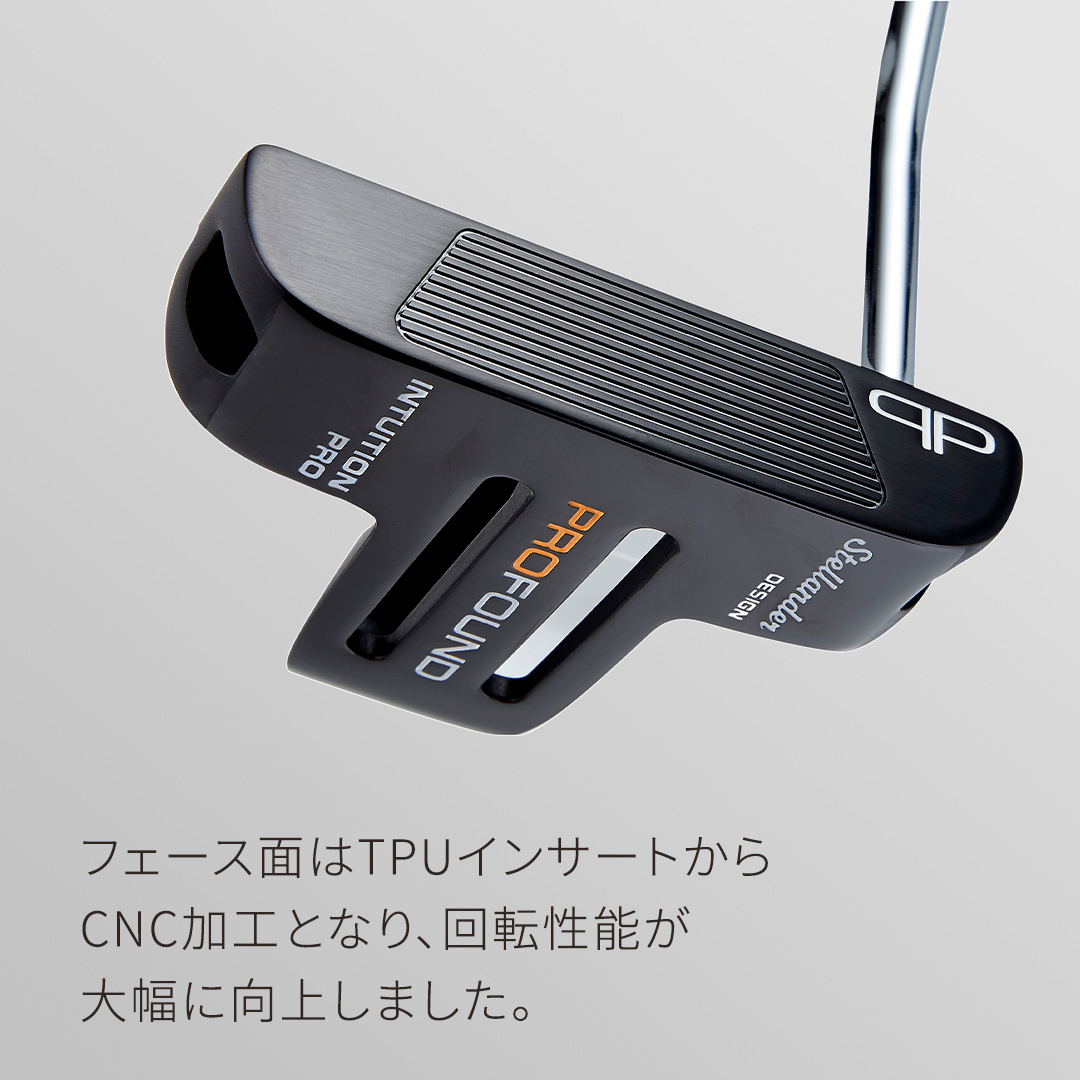 【 PROFOUND GOLF 】 パター Intuition Pro 35インチ ゴルフ イントゥイションプロ プロファウンド 初心者 上級者 putter [AG268-NT]_イメージ3