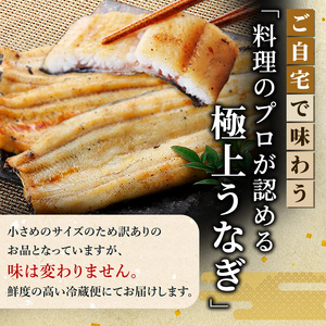  訳あり 【ITI優秀味覚賞受賞】 うなぎ長白焼2尾セット【配送不可：離島】