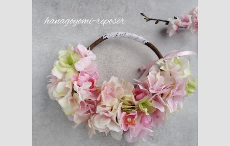 桜色　可愛いハーフリース（036_5015）