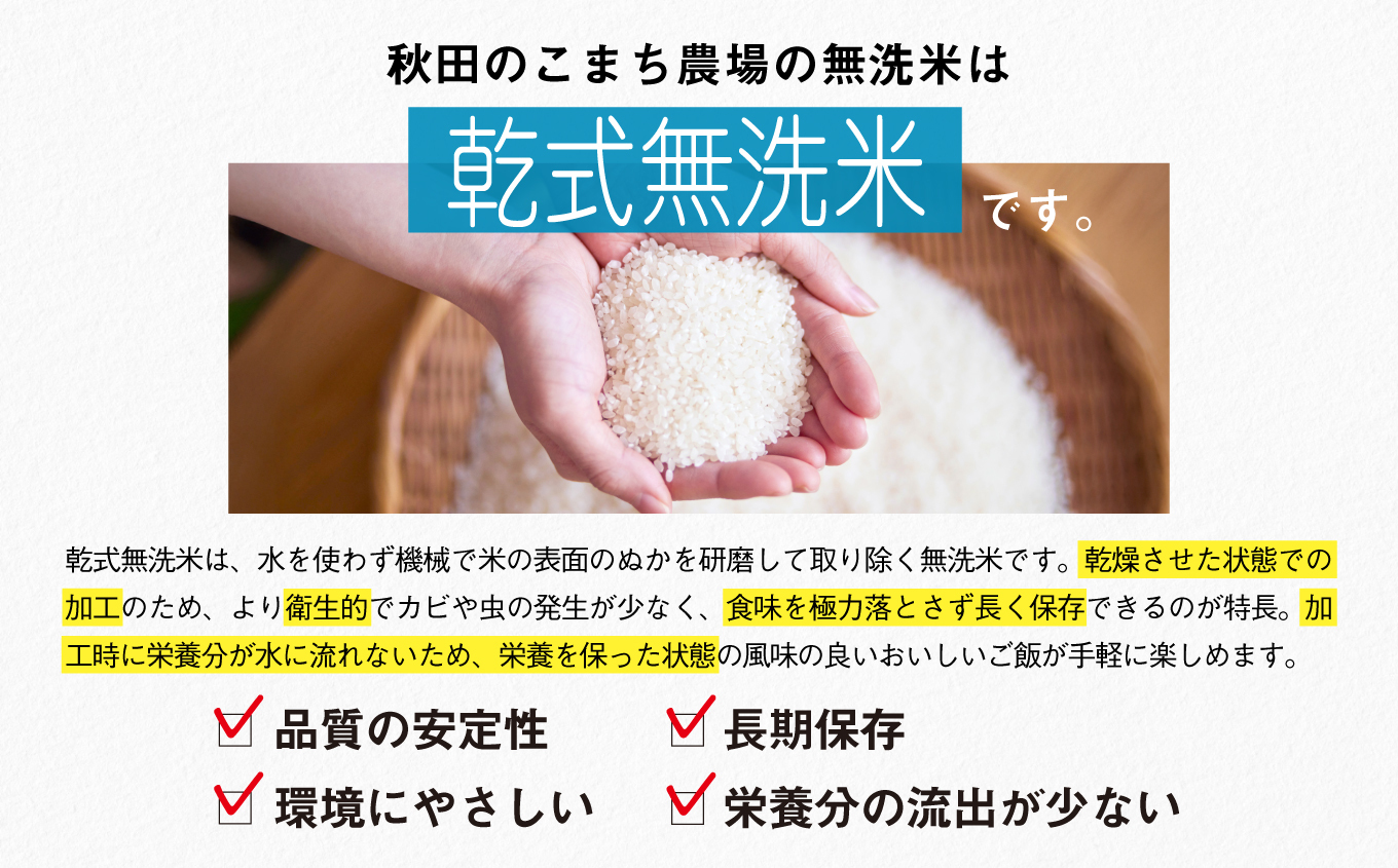 《新米》定期便 無洗 米 あきたこまち ペットボトル 令和7年産 無洗米 2本 × 3ヶ月 1.8kg/本 5kg 10kg 5キロ 選べる容量 定期 5キロ 3ヶ月 3か月 3回 お米 おこめ コス