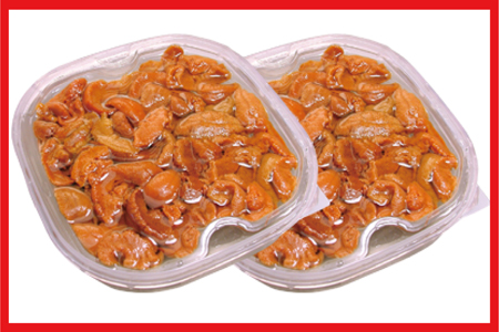 エゾバフンウニ(赤色)塩水パック80～90g×2P[2024年1月下旬以降発送] C-56018