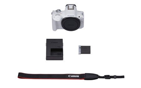 【Canon】 キヤノン ミラーレス カメラ EOS R50 ボディー ホワイト キャノンカメラ_0041C-1