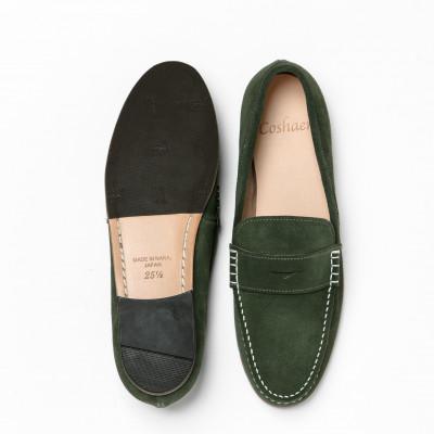 ふるさと納税 大和郡山市 紳士靴　ドライビングシューズ　Coshaer2310　KHAKI D 25.5cm |  | 03