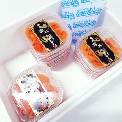 ふるさと納税 根室市 無添加むきたてエゾバフンウニ(赤系)塩水パック40〜50g×13P D-28038 |  | 02