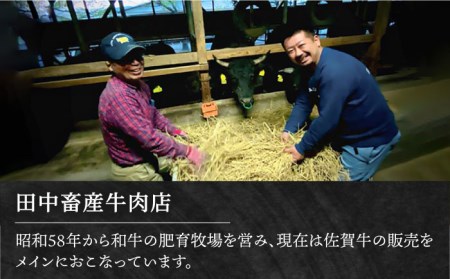 【全3回定期便】佐賀牛 スライス・ハンバーグ セット（肩ローススライス500g・ハンバーグ4個）【田中畜産牛肉店】黒毛和牛 ロース すき焼き[HBH093] 佐賀牛 牛肉 黒毛和牛 佐賀牛 牛肉 牛肉