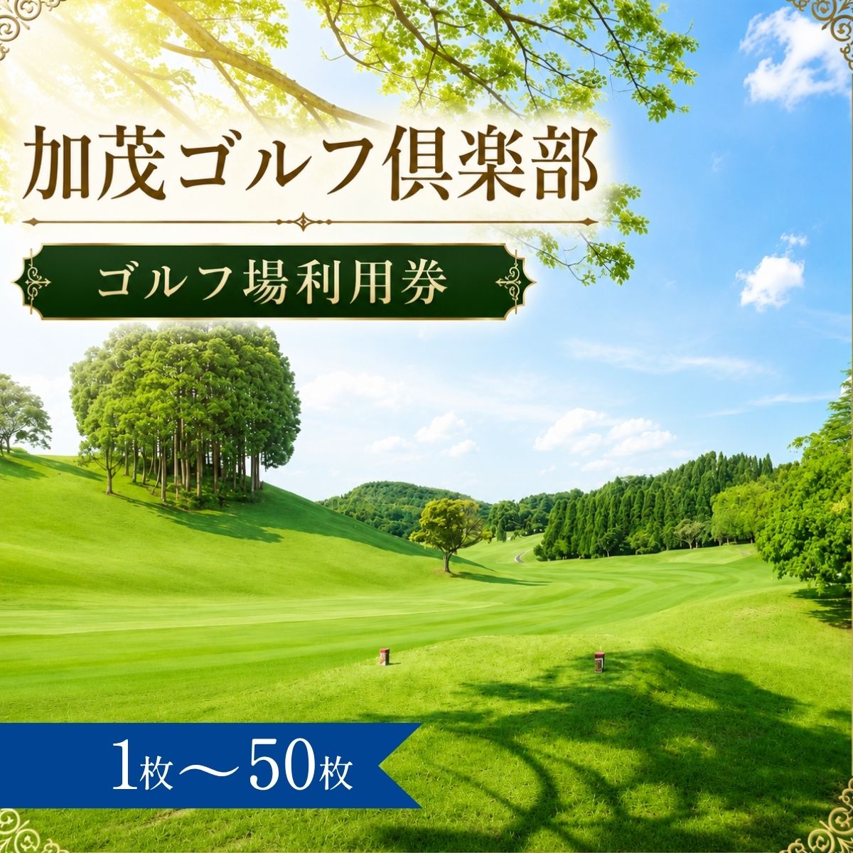【ふるさと納税】加茂ゴルフ倶楽部 ゴルフ場利用券1～50枚（市内16ゴルフ場利用可） | 加茂ゴルフ倶楽部 加茂ゴルフ 加茂ゴルフクラブ ゴルフ場 ゴルフ利用券 共通利用券 ゴルフ場利用券 ゴルフ プレー券 ゴルフチケット 利用券 チケット スポーツ 愛知県 豊田市