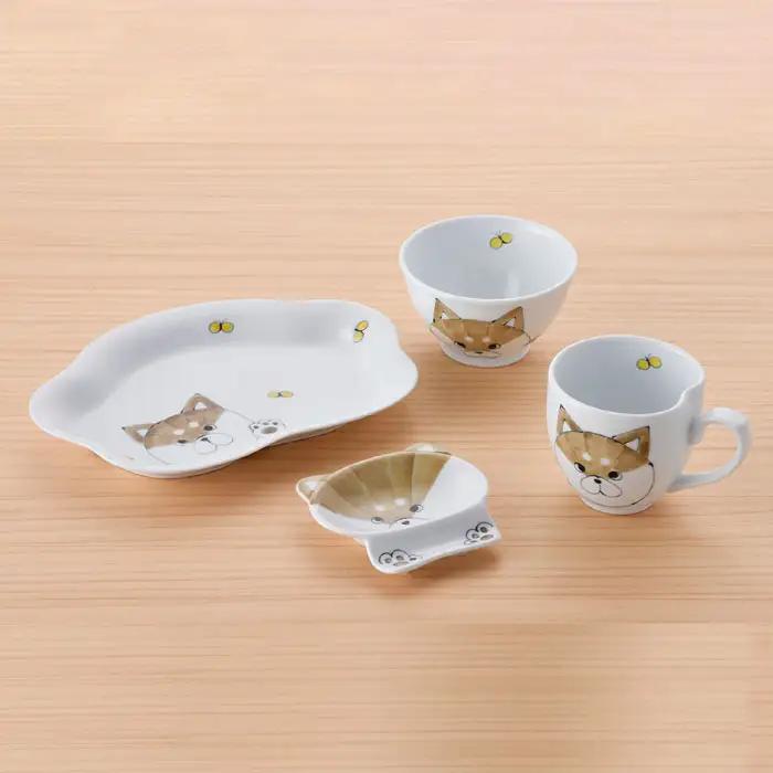 【波佐見焼】おうちdeワンコセット 茶碗 マグカップ プレート 小皿 食器 皿 【松幸陶芸】 [HB20] 波佐見焼