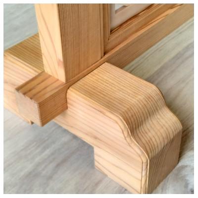 ふるさと納税 加茂市 杉無垢　組子入り衝立 |  | 01