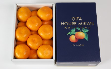 【期間限定】ハウスみかん約1kg（化粧箱入） みかん 温州ミカン 1kg 甘い 秀品 柑橘類 糖度 6月 7月 8月 ハウスみかん フルーツ 先行予約 九州 大分 杵築 ＜132-010＞