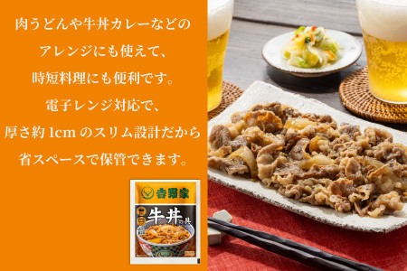 吉野家 冷凍 牛丼の具 10食　レトルト 牛丼