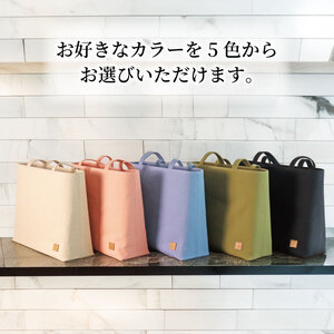 帆布 トート (カーキ) 大 裏地付き【 トート 】