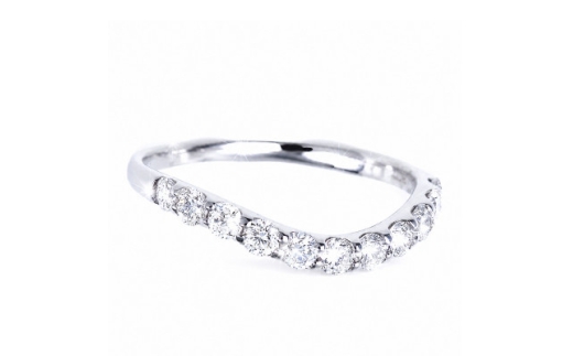 プラチナウェーブダイヤモンドリング 0.50CT R3609DI-P2 #16【1755034】