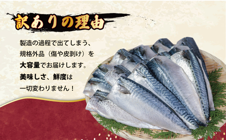 訳あり 国産 無塩 サバ 4kg 【9月以降発送】 サバ