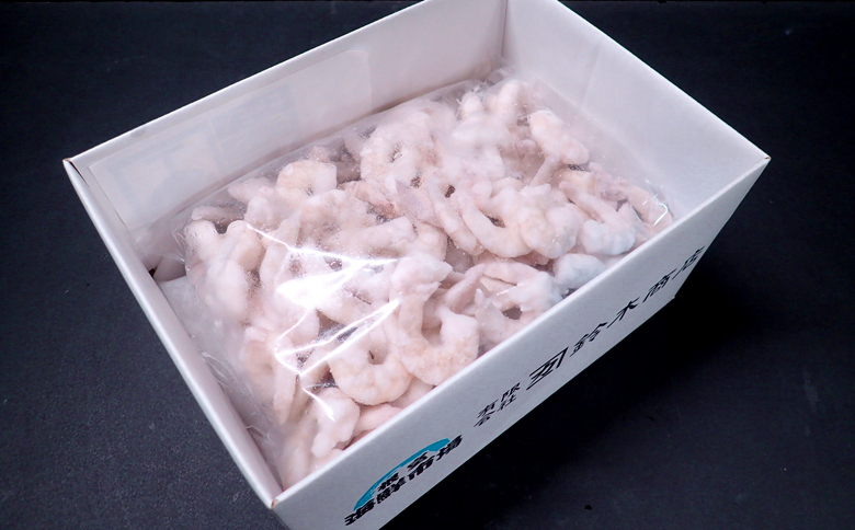 根室海鮮市場＜直送＞むきバナメイエビ約800g×1P(背ワタ除去済み) G-28067