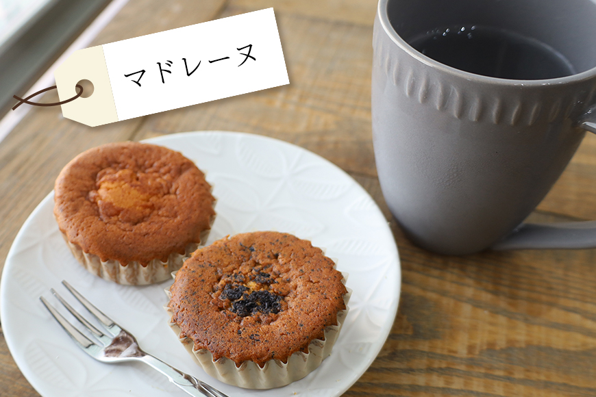 小美玉卵のマドレーヌ カステラロールセット