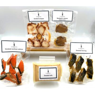 ふるさと納税 由利本荘市 冷酒の「マリアージュ」燻製セット　計5種類 |  | 01