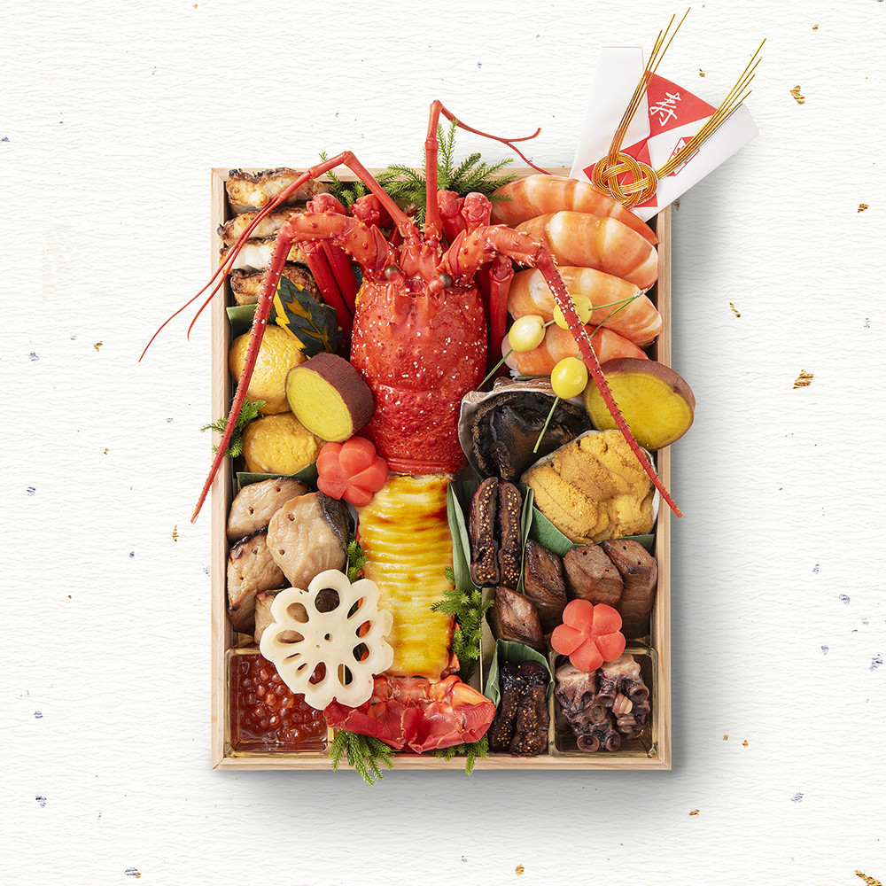 きじま うみさちおせち 二段重 (3~4人前)