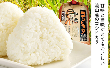 【毎月定期便2回】令和7年産 コシヒカリ 米 5kg《お申込み翌月から出荷》 有機肥料 7分搗き