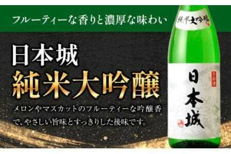 日本酒 日本城 純米大吟醸 と 根来 純米吟醸酒 呑み比べセット 2種 720ml 酒のねごろっく 《30日以内に出荷予定(土日祝除く)》日本酒日本酒