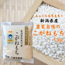 【ふるさと納税】新米 もち米 【令和6年産 新米】新潟県産『こがねもち』1kg 令和6年産 ふっくらモチモチ！ もち米ならではの芳醇な香り 磯貝農場 ふるさと納税 米 ブランド米 餅 赤飯 おこわ 糸魚川 お正月 美味しい 新潟米 もち米1kg 2024年