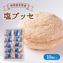 【ふるさと納税】お菓子 鳥栖米 塩ブッセ 10個入り 菓子 ※配送不可：北海道、沖縄、離島